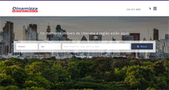 Desktop Screenshot of dinamizza.com.br